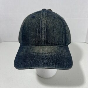 The‎ Game Unisex One Size Blue Denim Adjustable Classic Sports Baseball Cap NWT